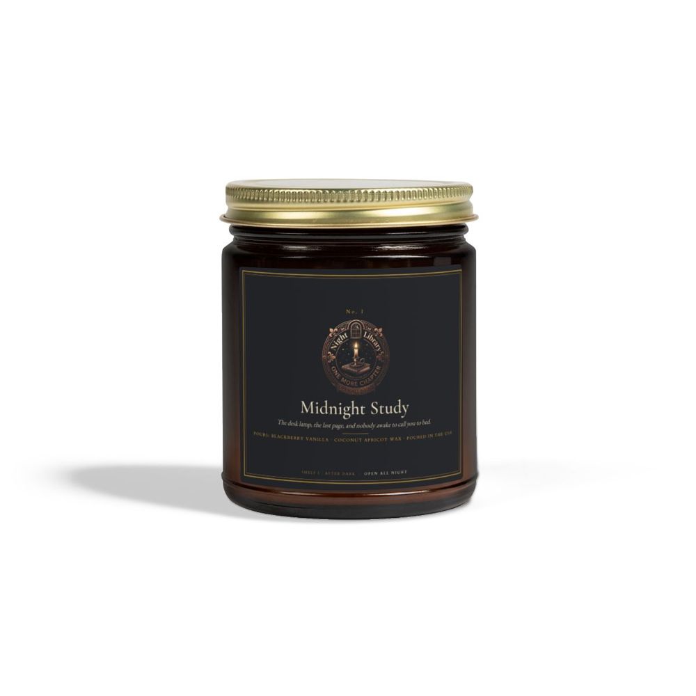 Midnight Study, the jar seen from the front