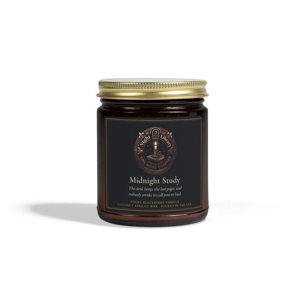 Midnight Study, the jar seen from the front