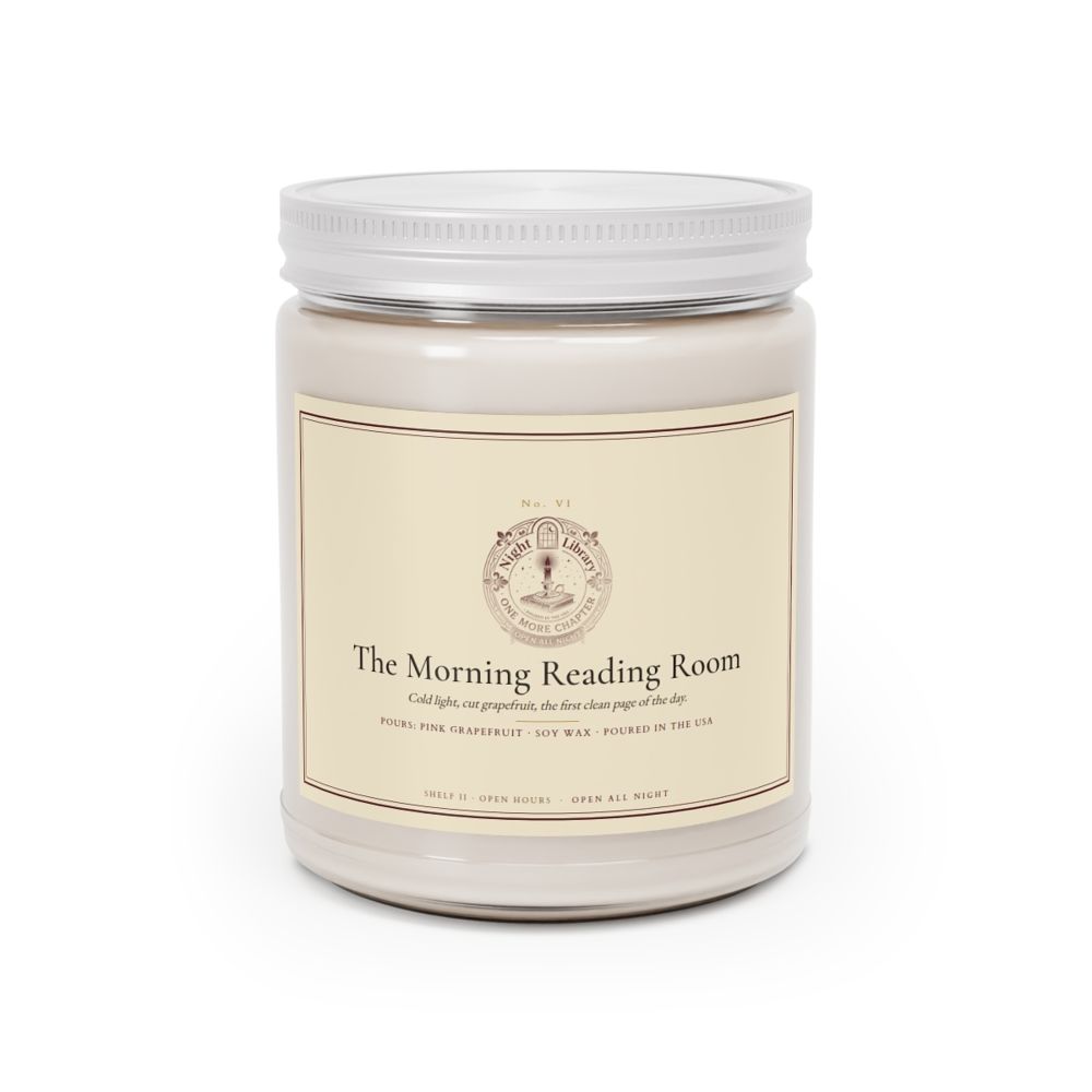 The Morning Reading Room, the jar seen from the front